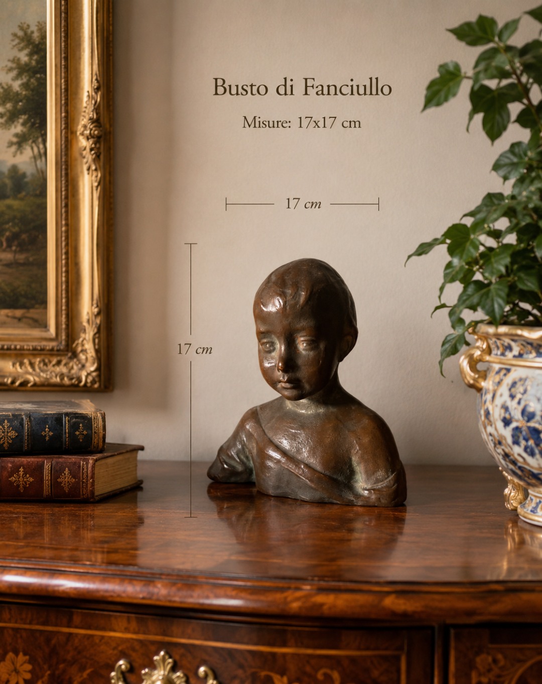 Busto Raffigurante Fanciullo - immagine 8