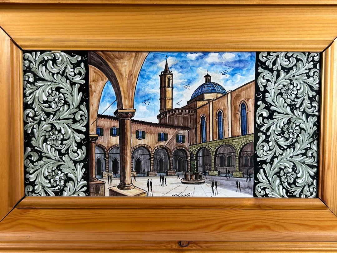 Dipinto Su Mattonella - immagine 2