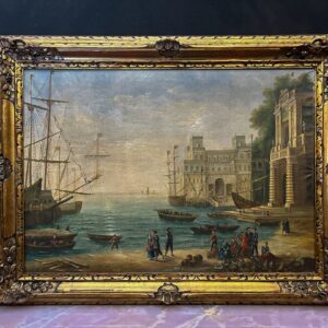 Dipinto Claude Lorrain '900