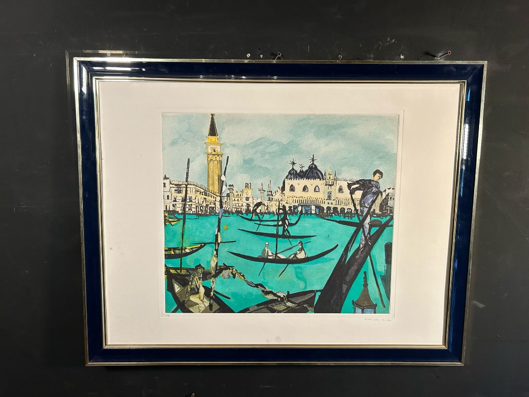 Dipinto Veduta del Bacino di San Marco
