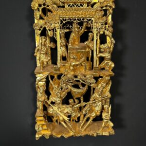 Panel chino del siglo XIX