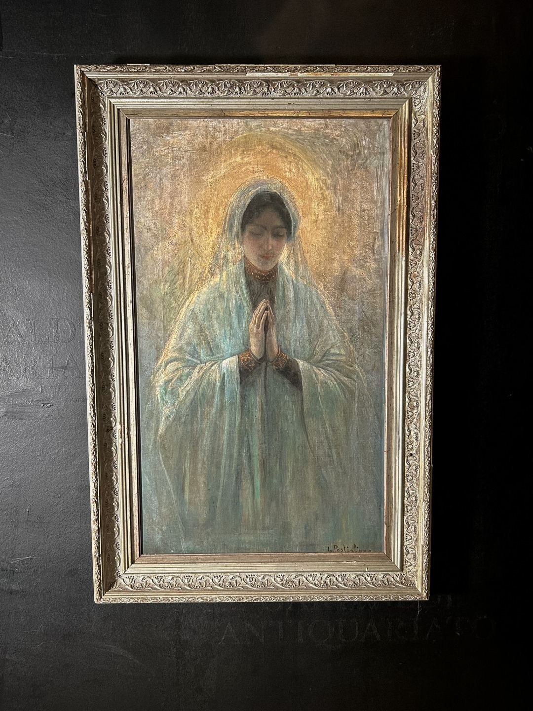 Antico Dipinto Madonna
