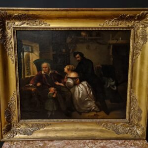 Peinture ancienne XIXe siècle