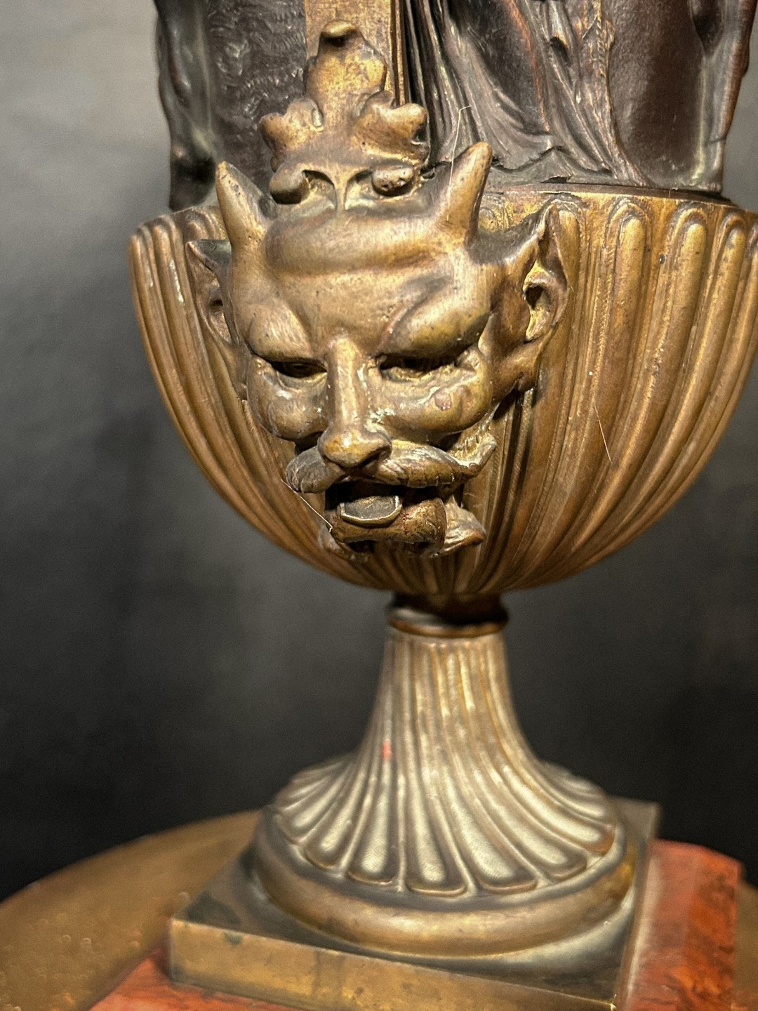 Vaso Bronzo Baccanale - immagine 6