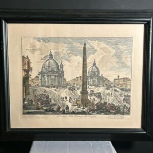 Antique Painted Print