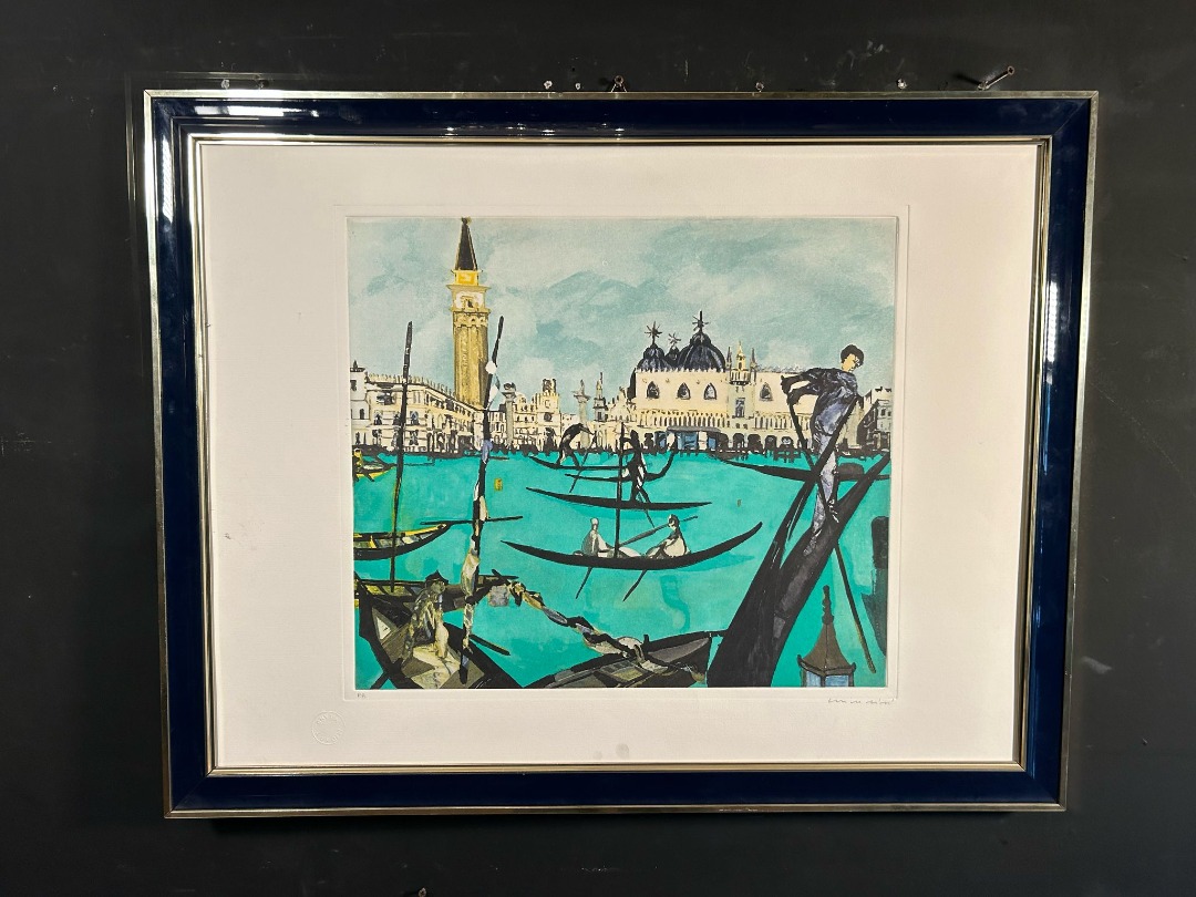 Dipinto Veduta del Bacino di San Marco - immagine 3