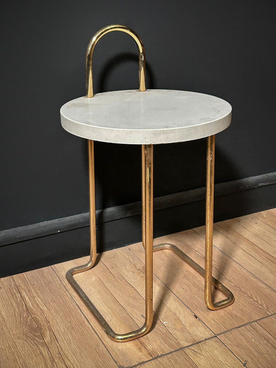 sgabello in ottone - immagine 3