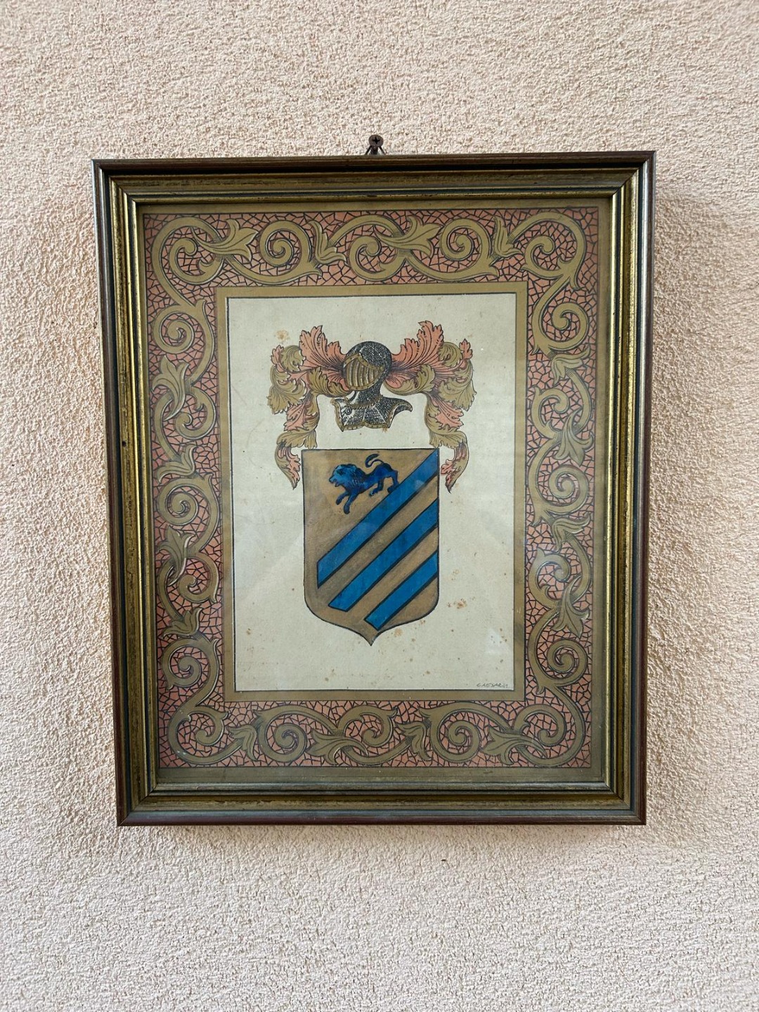 Stemma Araldico Incisione