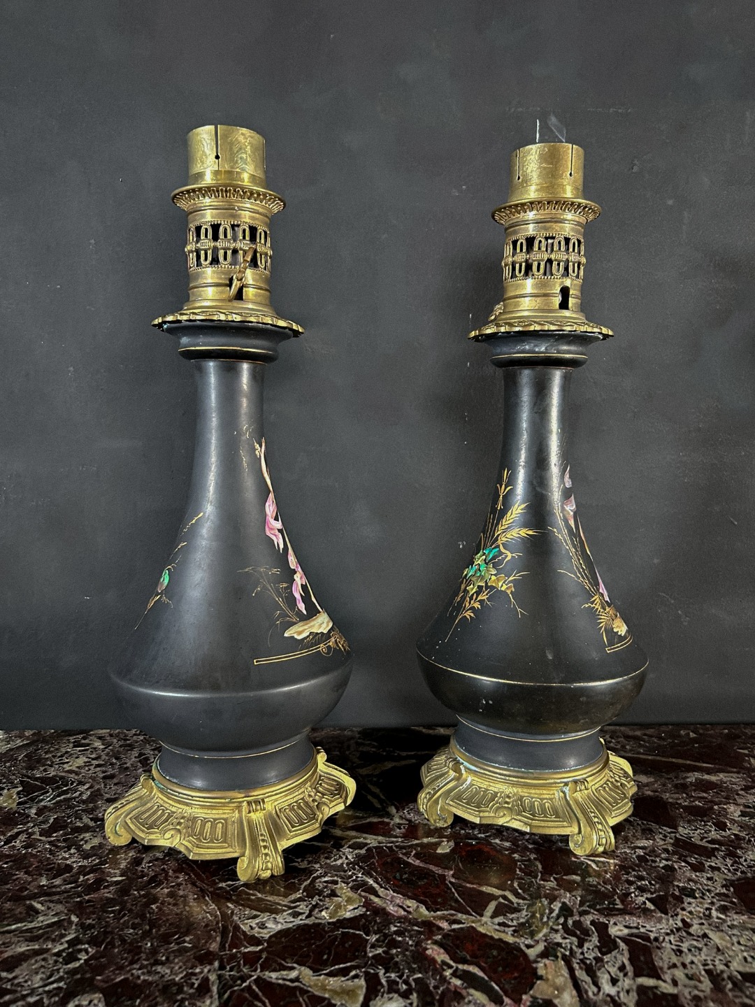 Coppia di Lampade a Petrolio - immagine 7