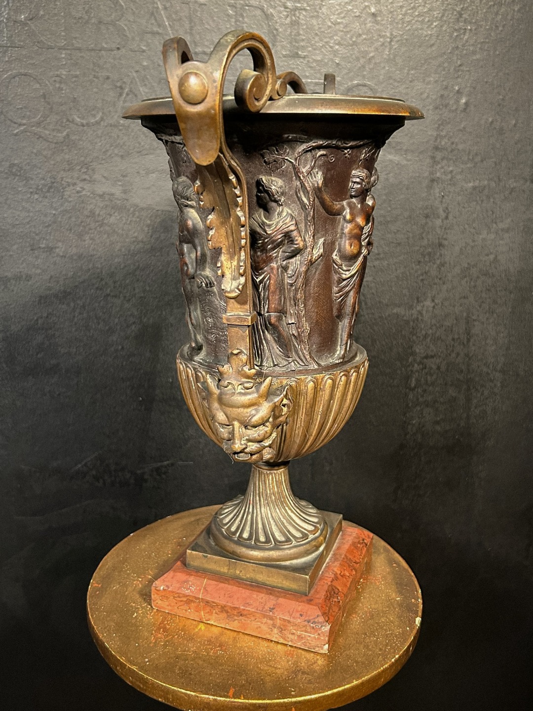 Vaso Bronzo Baccanale - immagine 10