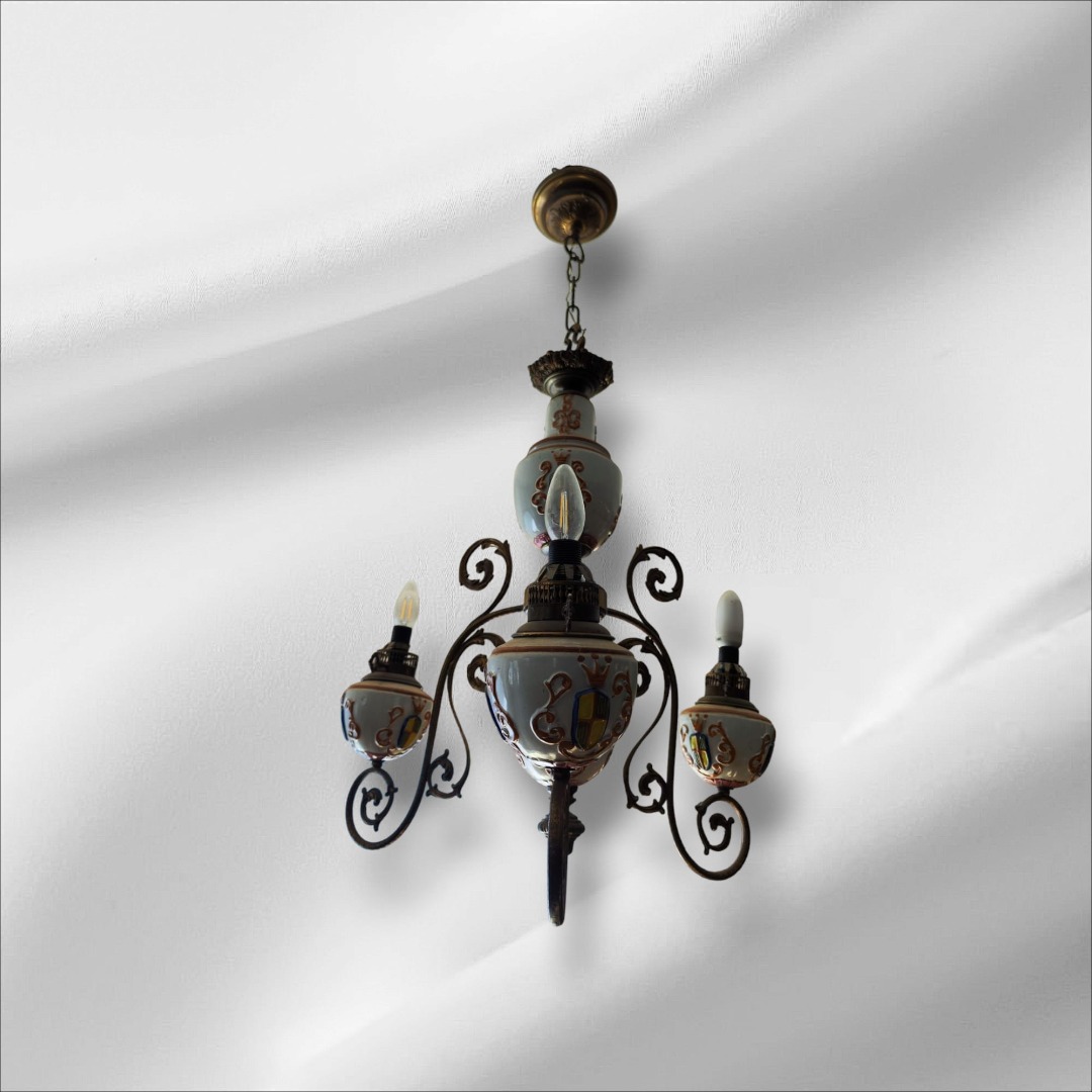 Lampadario Capodimonte - immagine 2