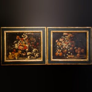 Antica Coppia di Quadri Lombardi