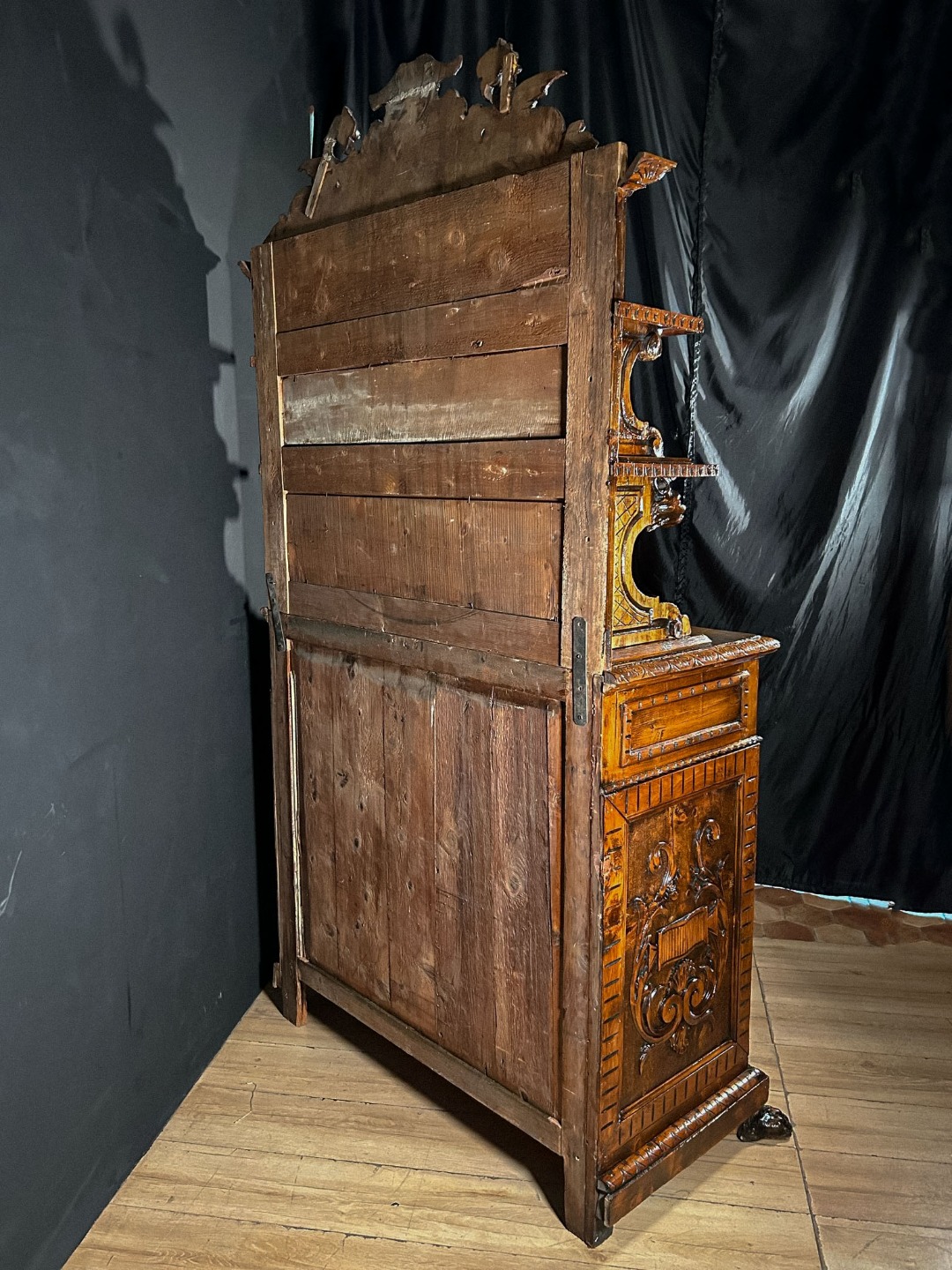 Credenza Piattaia Neorinascimentale - immagine 4