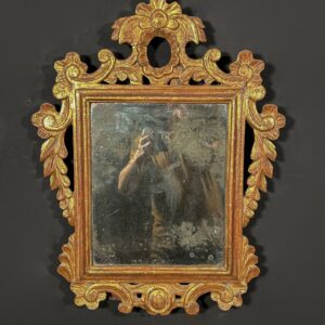 Espejo dorado Luis XVI, siglo XVIII