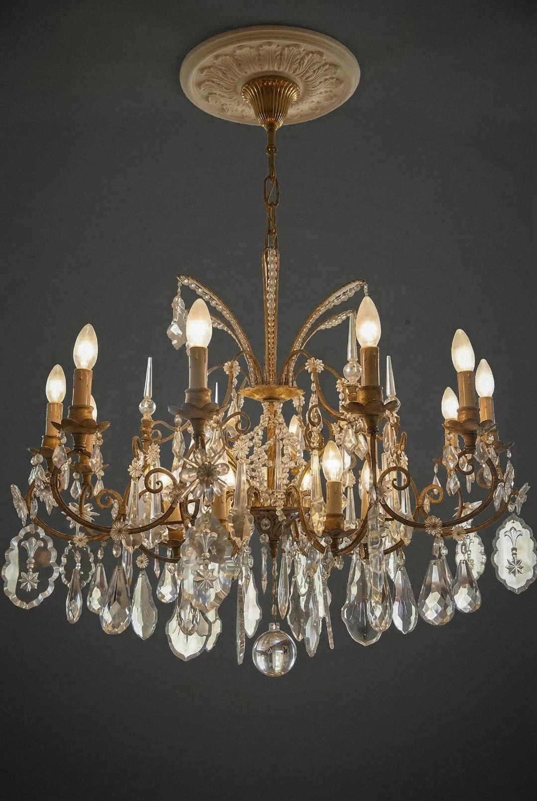 Antico Lampadario 18 PL