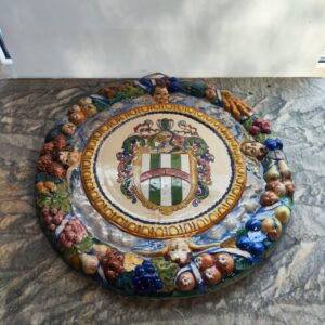 Antico Piatto Ceramica