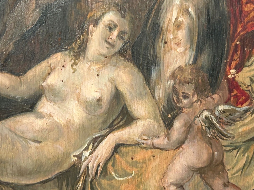 Antico Dipinto Venere - immagine 8