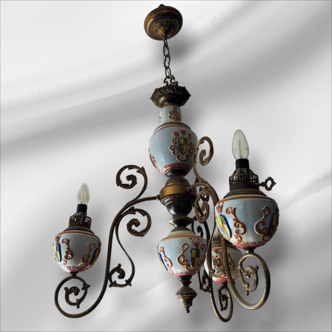 Lampadario Capodimonte - immagine 5