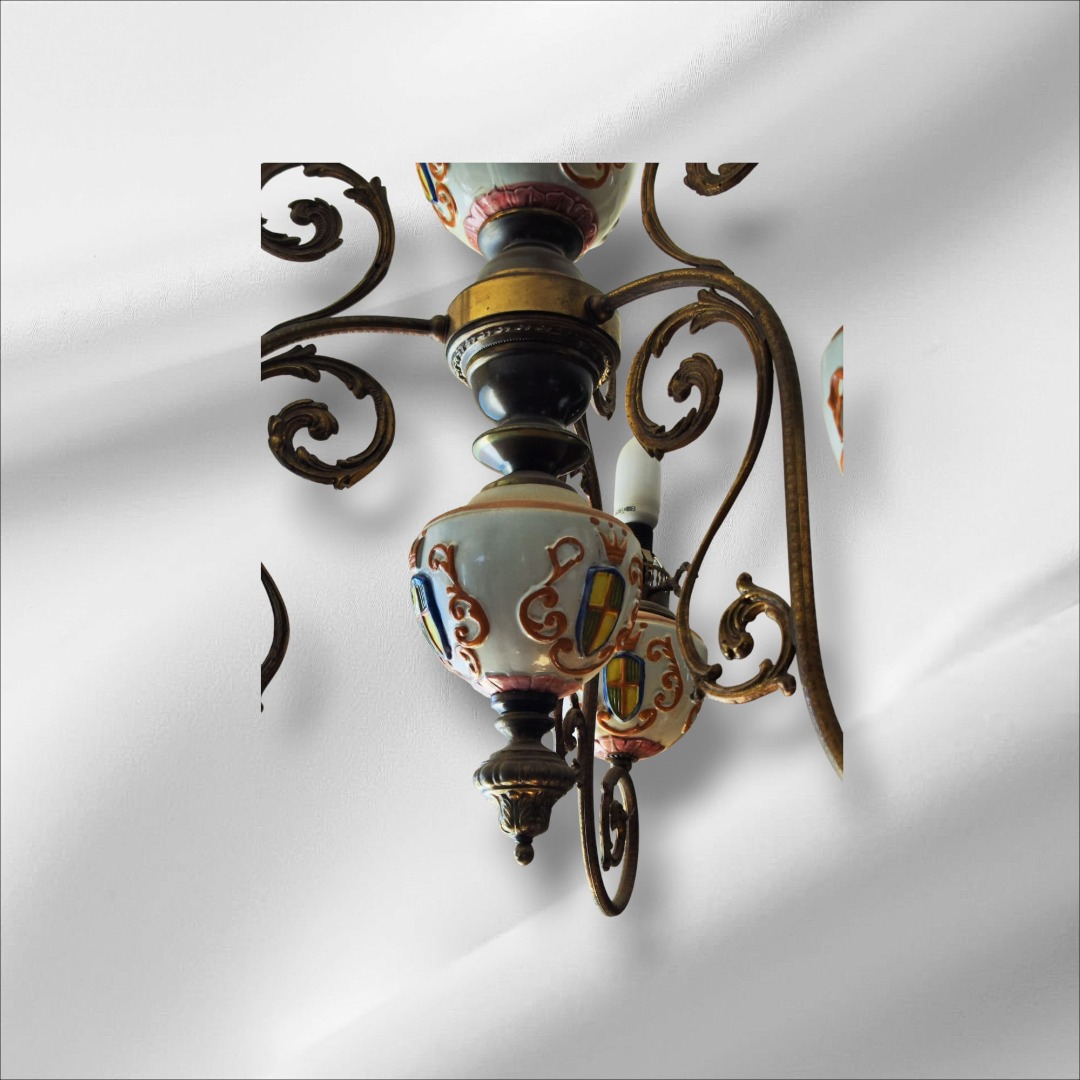 Lampadario Capodimonte - immagine 9