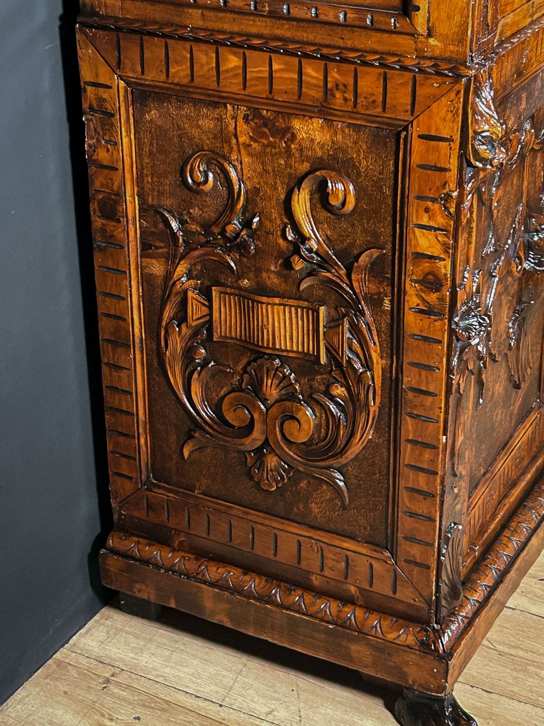 Credenza Piattaia Neorinascimentale - immagine 5