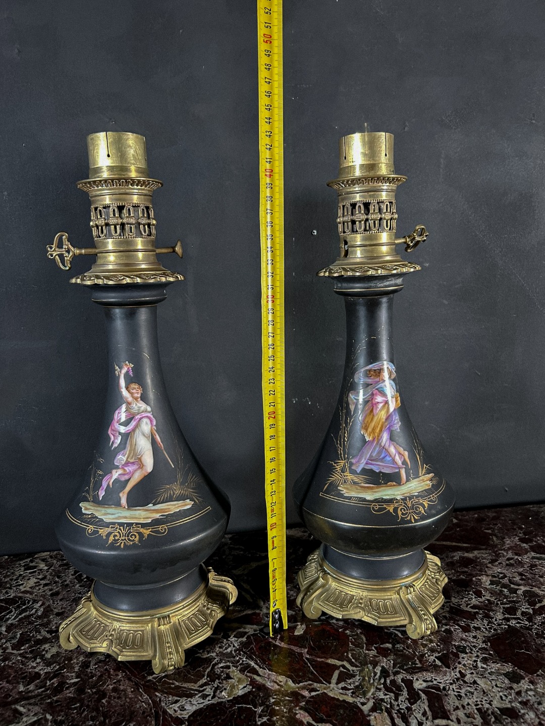 Coppia di Lampade a Petrolio - immagine 2
