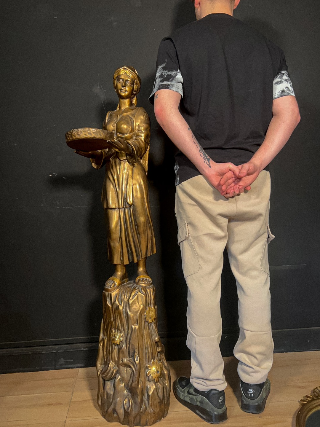Antica Scultura "Servitù" - immagine 4