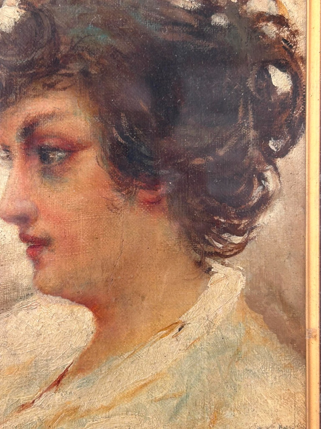 Ritratto femminile di profilo Michetti - immagine 9