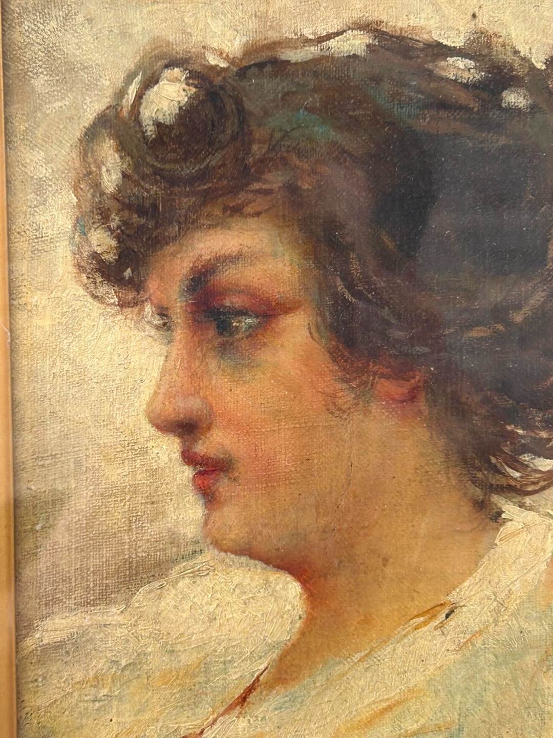 Ritratto femminile di profilo Michetti - immagine 7
