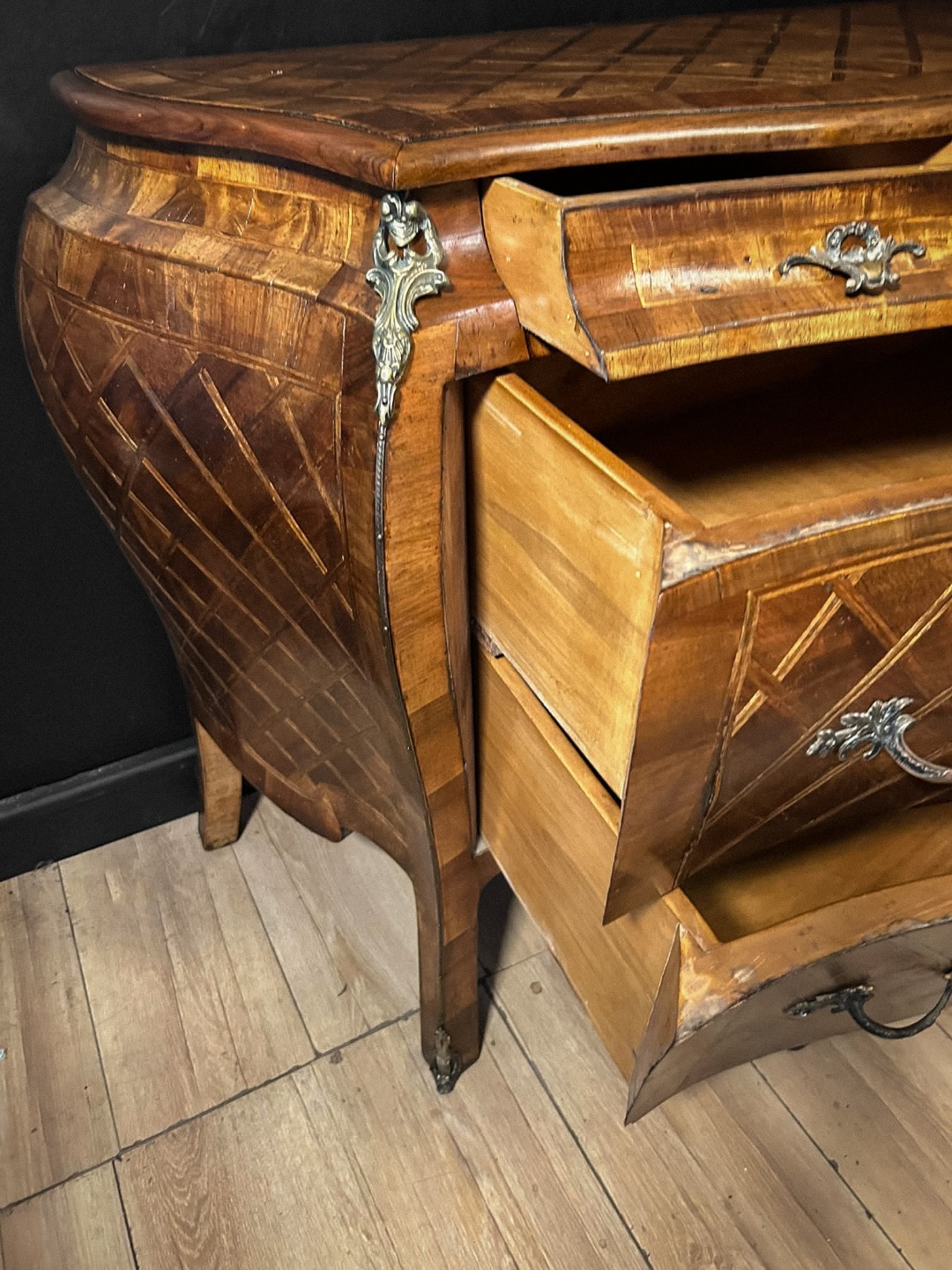 Comoncino Luigi XV epoca Napoleone III - immagine 4