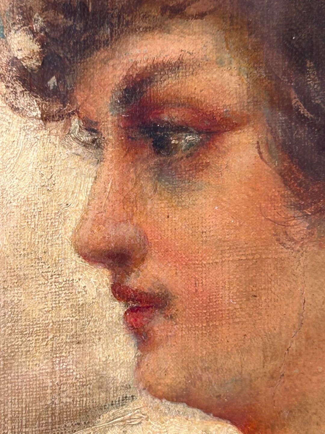 Ritratto femminile di profilo Michetti - immagine 10