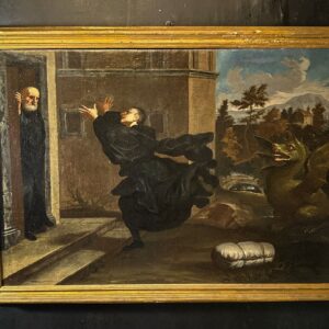 Dipinto Olio su Tela, il Drago