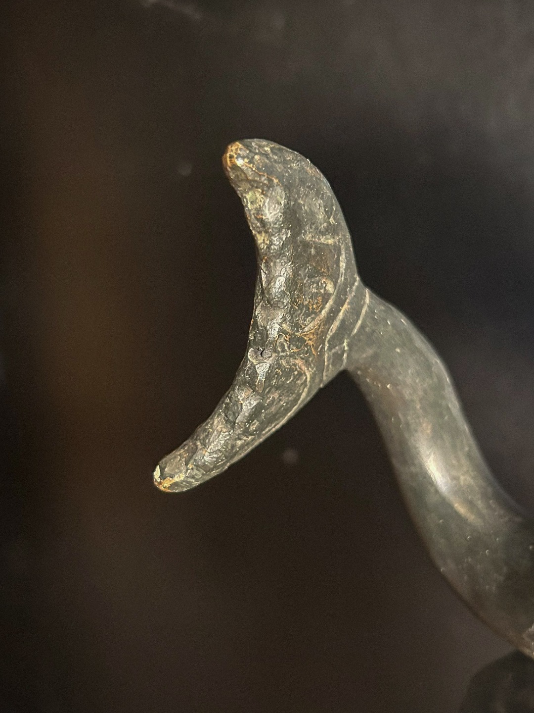 Scultura Pescatore Bronzo - immagine 5