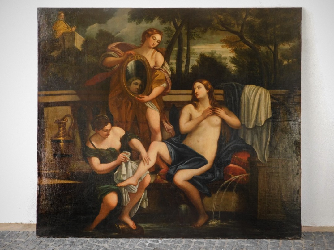 Dipinto il Bagno di Betsabea - immagine 4