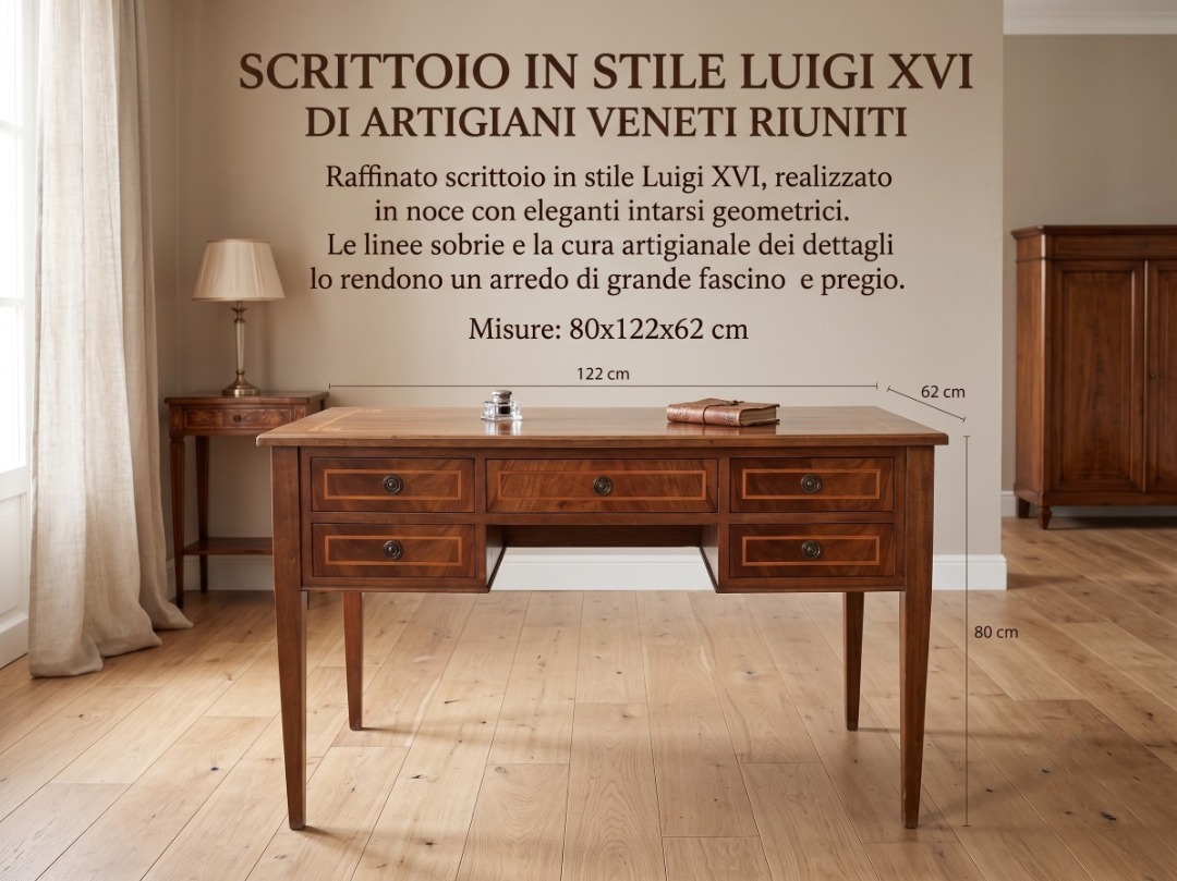 Scrittoio in Stile Luigi XVI - immagine 2