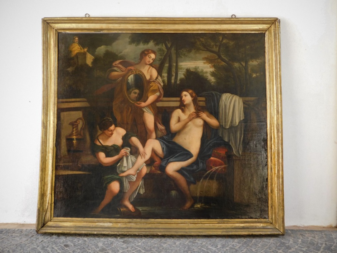 Dipinto il Bagno di Betsabea