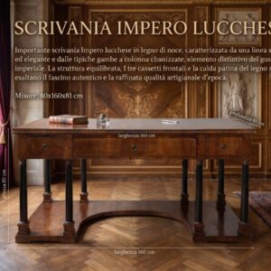 Scrivania Impero Lucchese