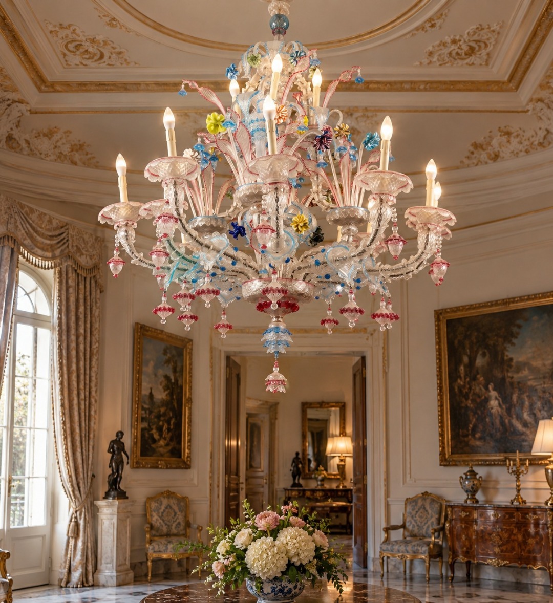 Lampadario Murano - immagine 7