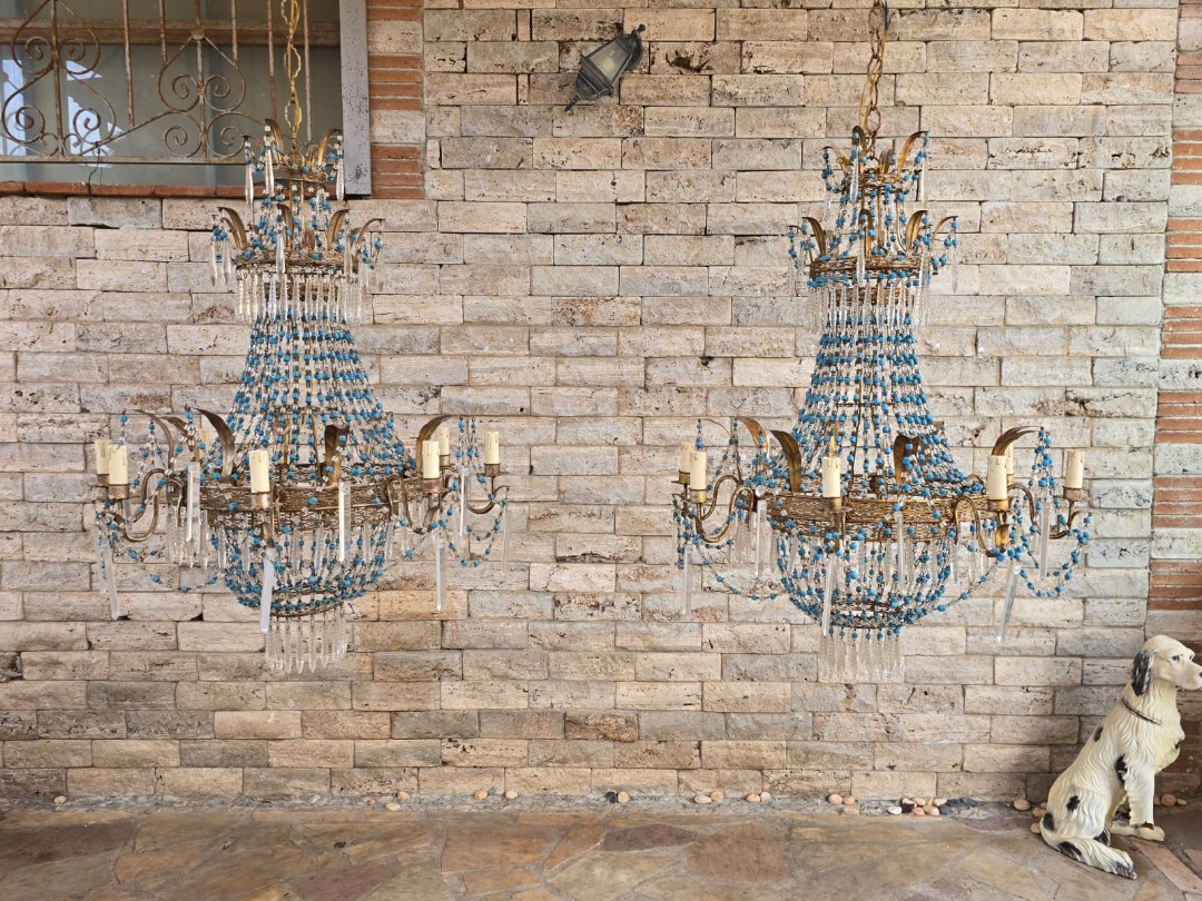 Coppia di Grandi Lampadari - immagine 2