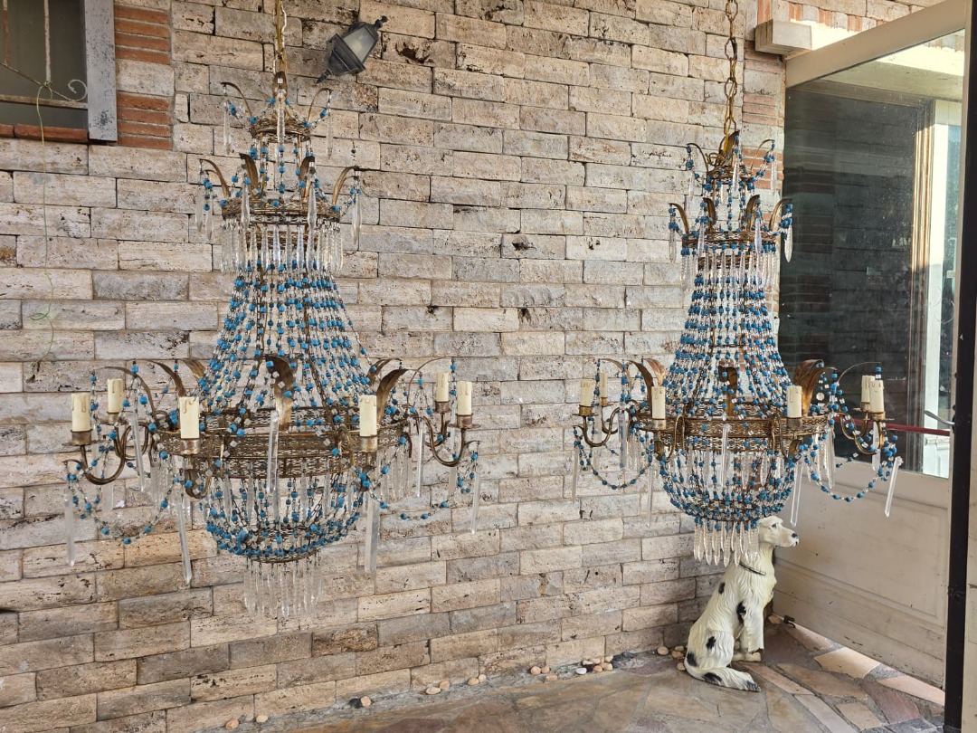 Coppia di Grandi Lampadari - immagine 3