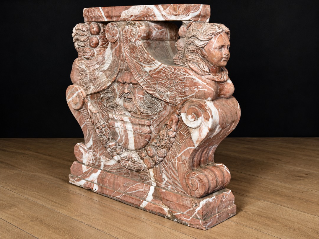 Tavolo Neoclassico in Marmo - immagine 9