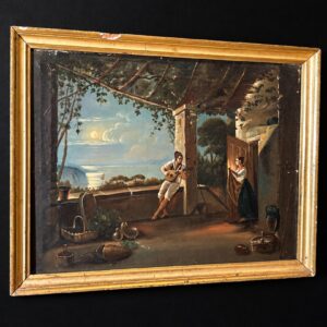 Antico Dipinto dell’Ottocento Napoletano