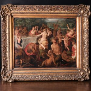 Dipinto Antico Baccanale